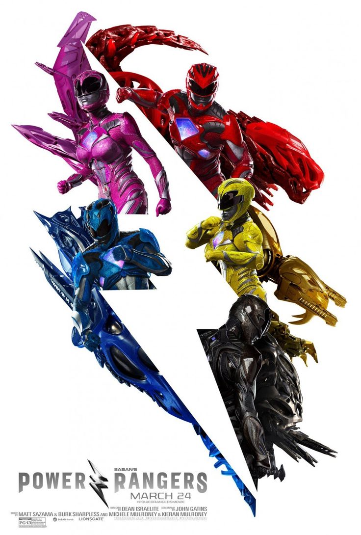 Power Rangers poster