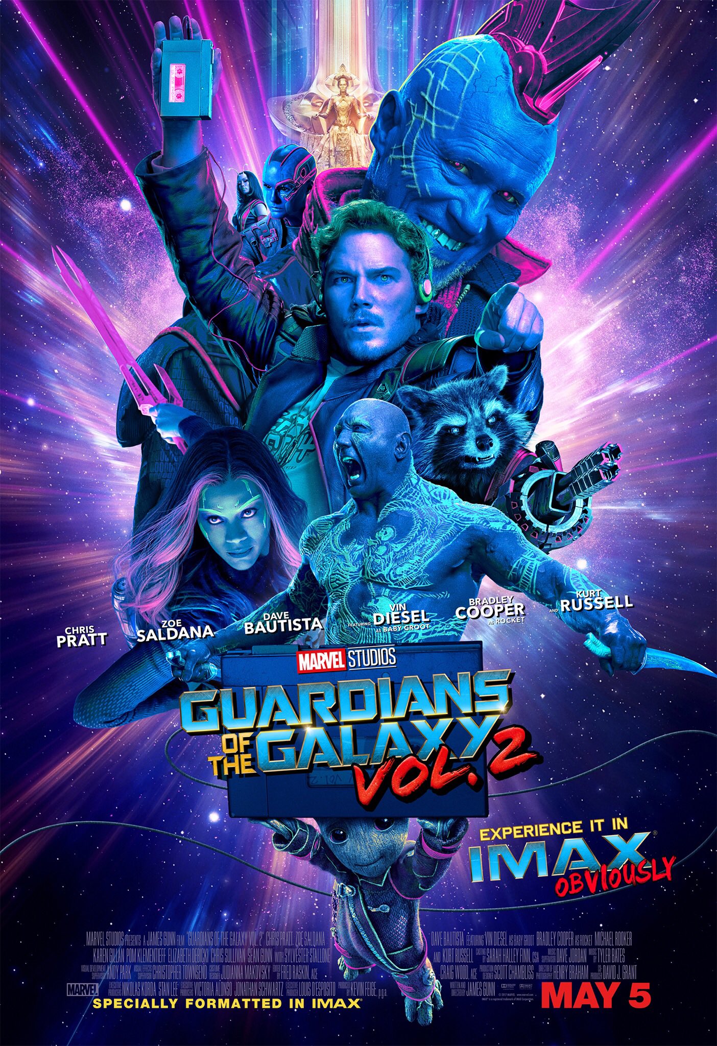GotG Vol 2 poster